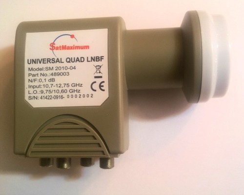 Universal quatro lnb 1 db - quatro,