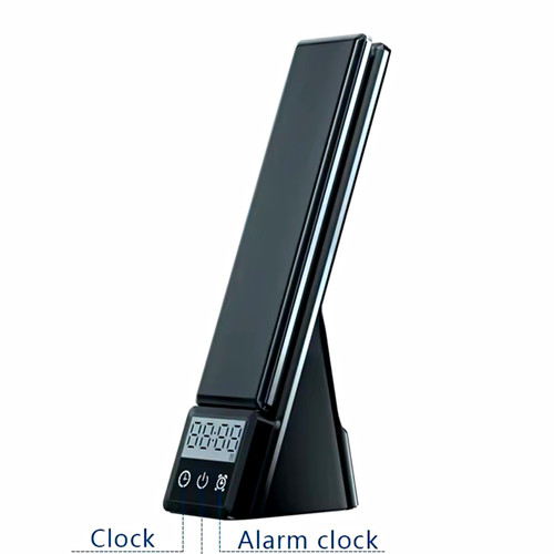 Black led desk lamp - black, touch