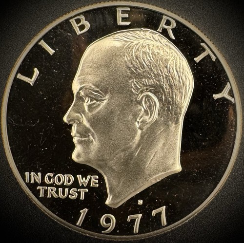 1977 eisenhower dollar clad - 1977-s,