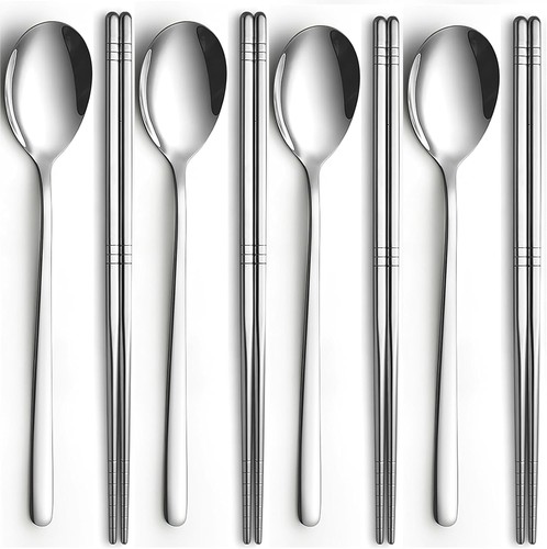 Set korean chopsticks and - 4,