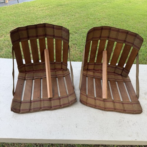 Vintage wood slat - (2),