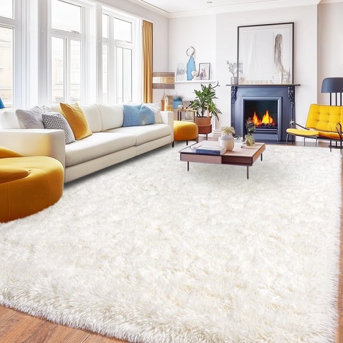 Large cream white rugs 6x9 - rugs,