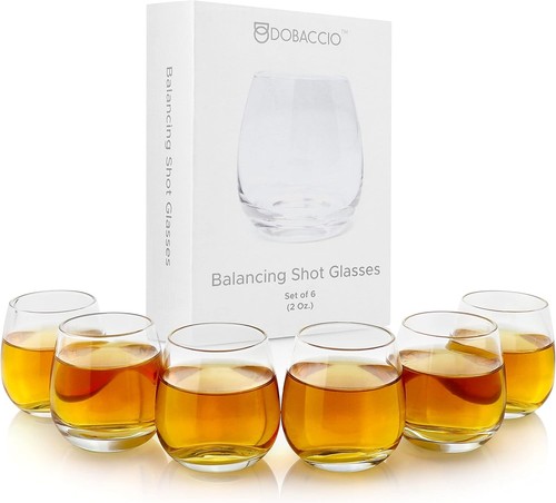 Cool shot glasses round bottom - cool,