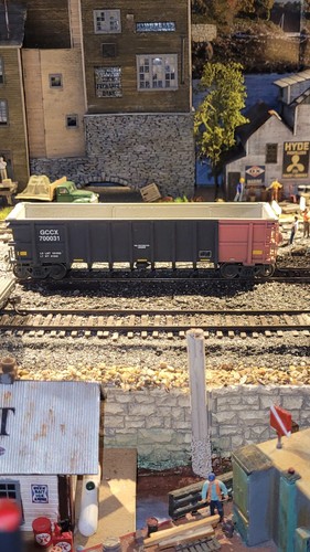 Scale bottom dump hopper - dump,