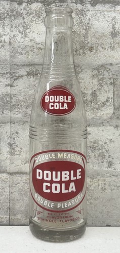 Vintage double cola soda - double,