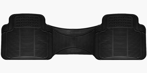 Black rubber floor - black,
