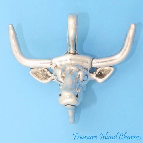 Texas longhorn head 925 - texas,