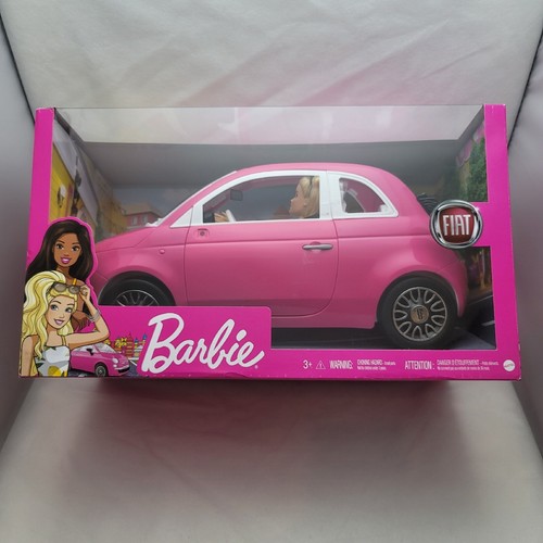 Bnib mattel barbie pink fiat - bnib,