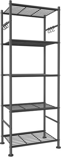 Storage shelves tier - -, 5-tier