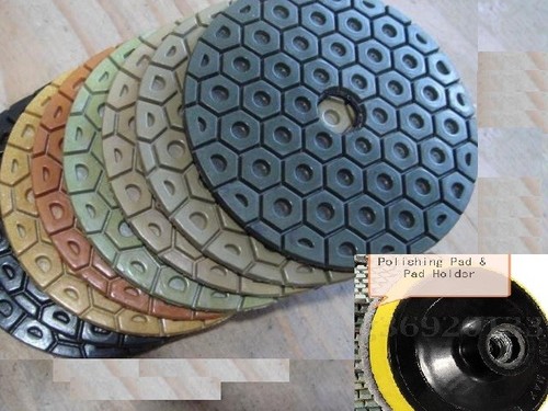 Diamond polishing pads set - diamond,
