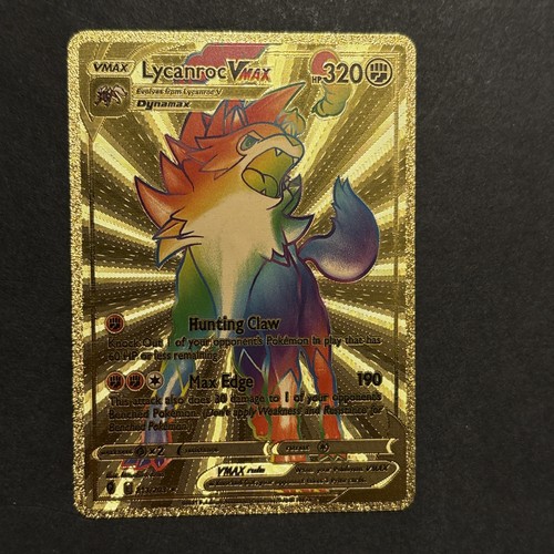 Lycanroc vmax rainbow - vmax, fan
