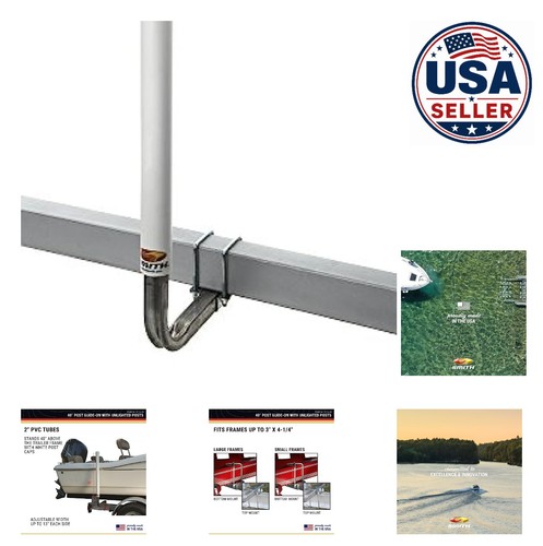 Boat trailer guide post set - trailer,