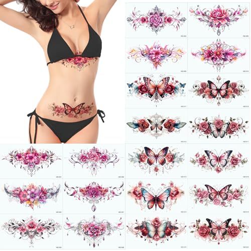 Sexy flowers butterfly - flowers,