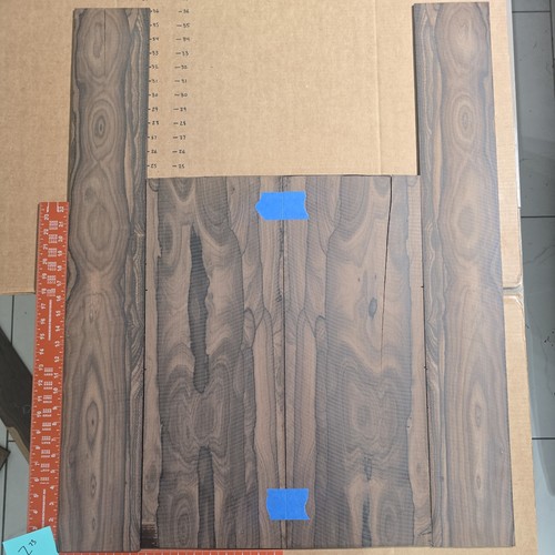 Ziricote guitar back - ziricote,
