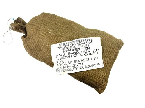 Burlap sand bags 3pk - sand,