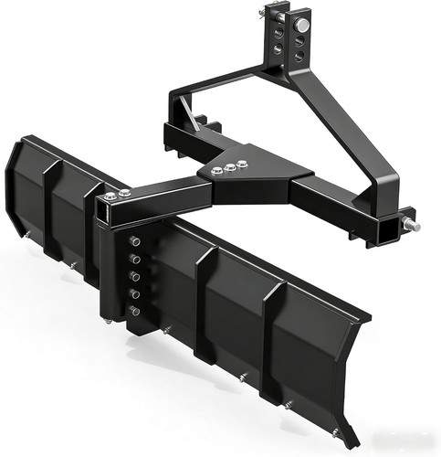 Point grader blade - grader, rear