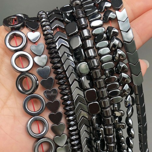 Natural stone black hematite - stone,