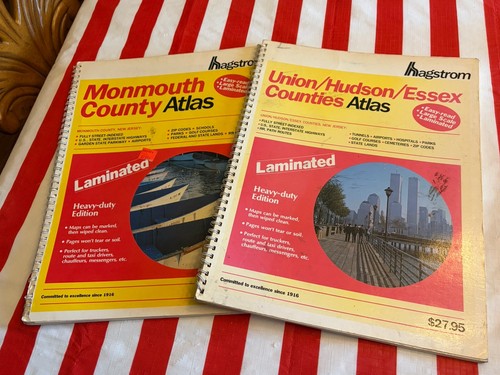 Hagstrom road maps monmouth - road,