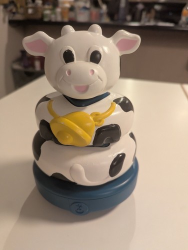 Vintage kids cow stacker - vintage,