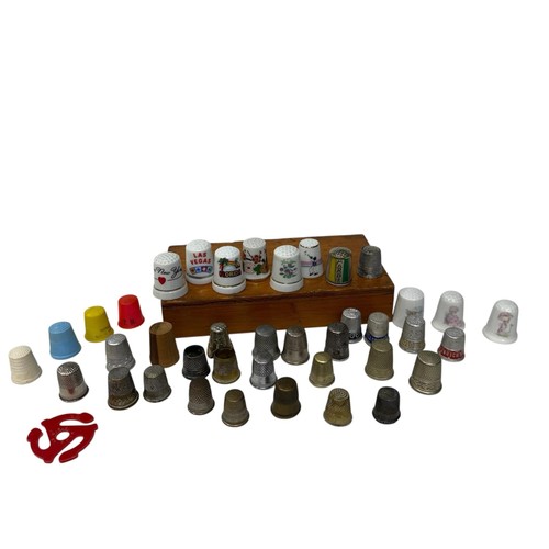 Sewing thimble collection - sewing, with