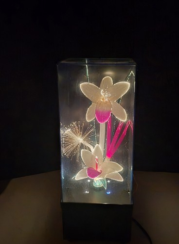 Vintage fiber optic flowers - vintage,