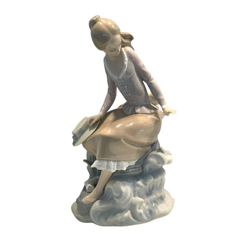 Lladro girl with fish - lladro, the