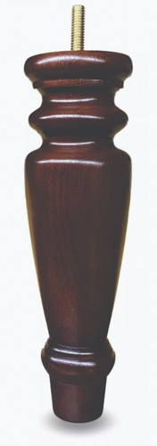 Turned sofa chair ottoman - 6",