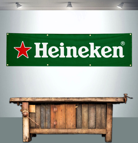 Heineken banner flag - x,