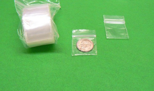 1x1 mini bags 2mil clear - 1x1,