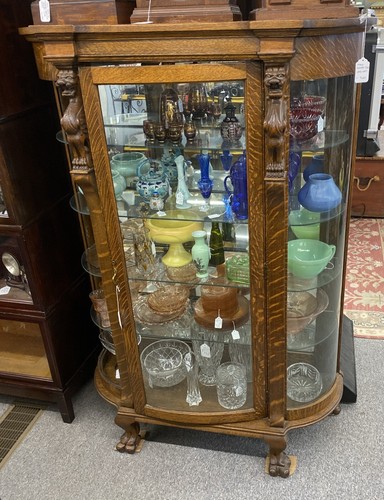 Stunning antique oak china - oak,