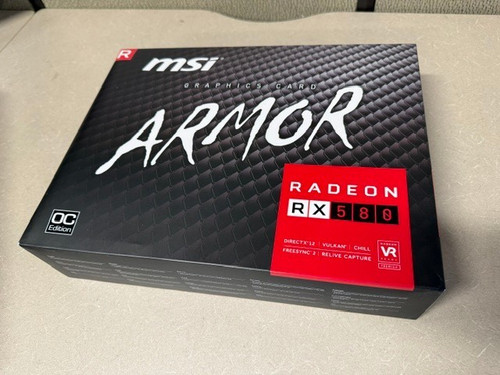 Msi radeon 580 8gb - rx,