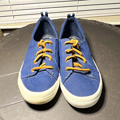 Sperry blue canvas lace - sperry,