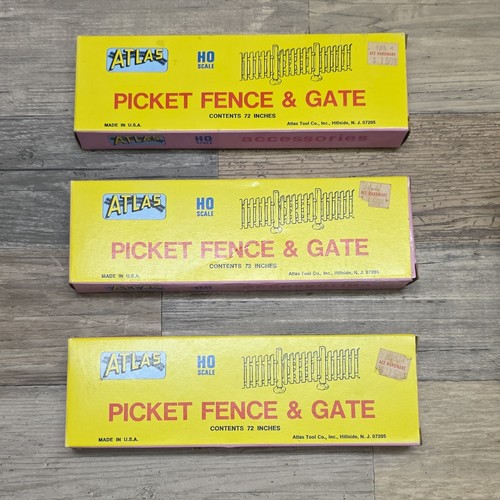 Atlas scale picket fence - ho, &