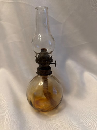 Vintage clear glass - 7-3/8”,