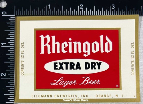 Rheingold extra dry lager beer - extra,