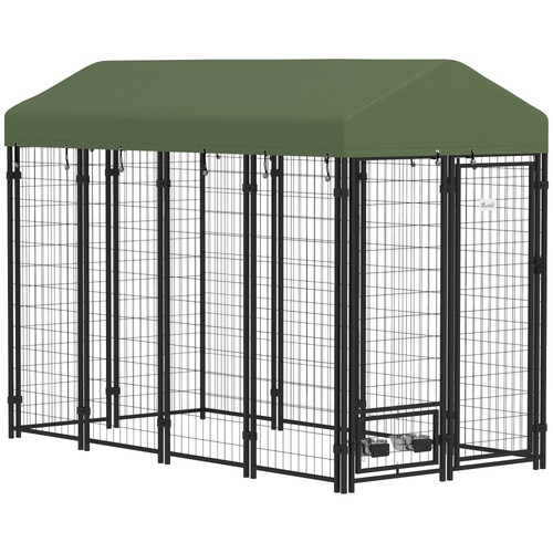 Dog kennel welded wire heavy - welded,