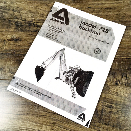 Arps model 728 w170 - 728,