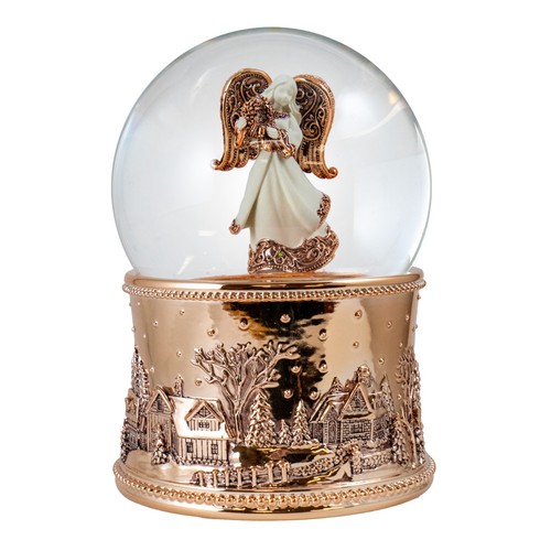 Angel revolving musical - angel, snow