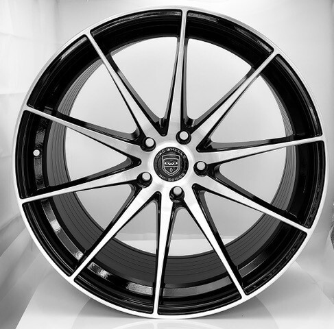 Hp4 inch staggered black - 19,