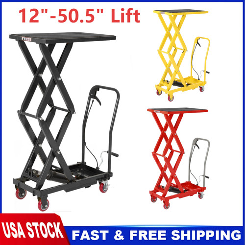 Hydraulic lift table cart - hydraulic,
