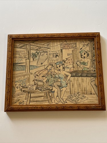 Vintage character drawing - vintage,