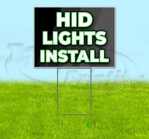 Hid lights install - install, 18x24