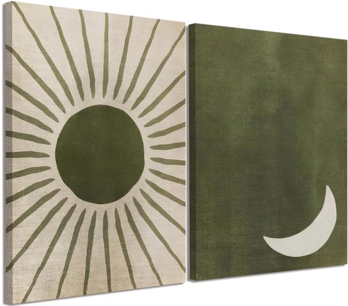 Boho sun and - boho, moon