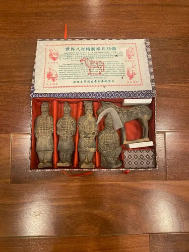 Vintage terracotta warrior - vintage,