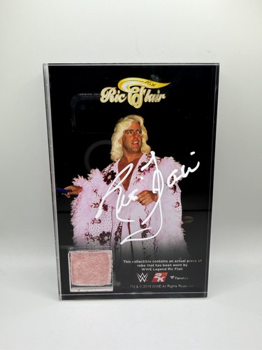 Ric flair signed authentic wwe - ric,