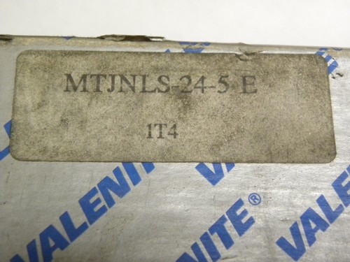 New valenite mtjnls 5e - valenite, mtjnls-24-5e
