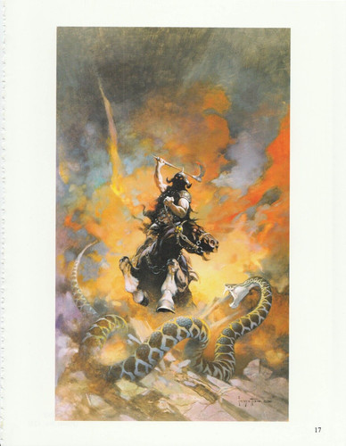 1996 full color - plate, "death