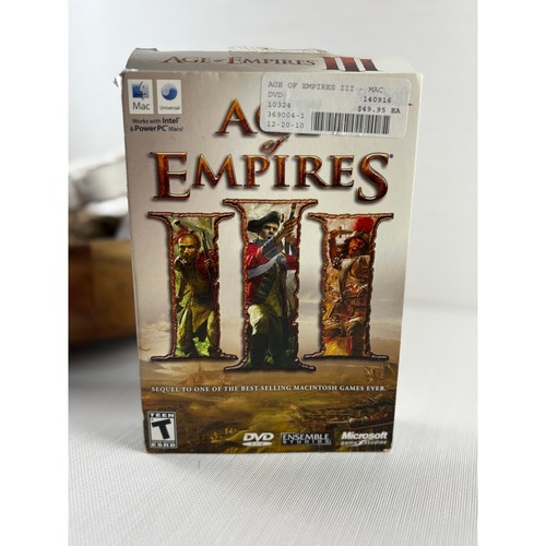 2006 age empires iii mac - 2006,