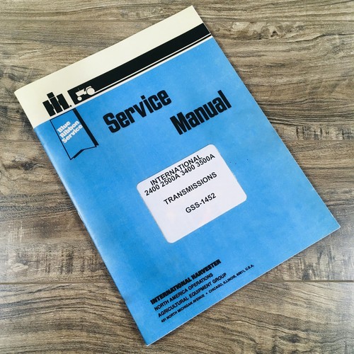 International 2400 2500a - international, 3400