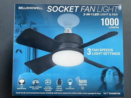 Bell howell socket - bell, ceiling